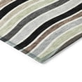 thumbnail image 3 of Addison Rugs Chantille Indoor/Outdoor Transitional Stripes Black Machine Washable Rectangle Rug, 10' x 14', 3 of 8
