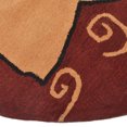 thumbnail image 3 of Rugsotic Carpets Hand Tufted Wool Eco-Friendly Area Rugs - 8'x8', Round, Multicolor, Modern Contemporary Design, High Pile Handmade Anti Skid Rugs for Living Room, Bed Room (K00694), 3 of 6