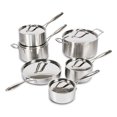 thumbnail image 1 of Lagostina Academy Clad 5-PLY Stainless Steel 12-Piece Cookware Set, 1 of 5