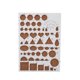thumbnail image 1 of Juego de Tiras de Papel para Filigrana 960 Tiras, 10 Tipos de Herramientas Papel de Quilling DIY 5 mm Kit de 18 Piezas para Ni?os y Adultos(5mm) papel Tiras, 1 of 7