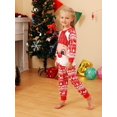 thumbnail image 2 of Cute Girls Pajamas Set With Deer Pattern For Girls Aged 1-10 Years Old Christmas, 2 of 6