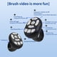 thumbnail image 5 of Seitruly Anillo de control remoto compatible con Bluetooth Tecnología inalámbrica Dispositivo de cambio de página de control remoto Electrónica blanco, 5 of 6
