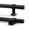 thumbnail image 3 of knobelite 50 Pack Cabinet Pulls 3.5 inch Stainless Steel Kitchen Cabinet Handles Black Zinc Alloy Cabinet Pulls T Bar Drawer Pulls for Bathroom, 3 of 5