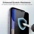 thumbnail image 5 of JETech Privacy Full Coverage Screen Protector for iPhone 11/XR 6.1-Inch, Anti-Spy Tempered Glass Film, Edge to Edge Protection Case-Friendly, 2-Pack, 5 of 6