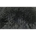thumbnail image 4 of Plutus 90" x 90" Mink Faux Fur Luxury Throw in Black, 4 of 4