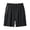 Black, variant on Boys Shorts, Breathable Mesh Athletic Running Casual Summer Comfortable, Elastic Waist Lightweight Sports with Zipper Pockets Quick Dry for Kids and