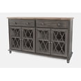 thumbnail image 4 of Jofran Aurora Hills Country Wire-Brushed 4 Door Accent Chest, 4 of 10