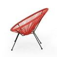 thumbnail image 6 of Major Outdoor Hammock Weave Chair with Steel Frame (Set of 4), Orange and Black, 6 of 8
