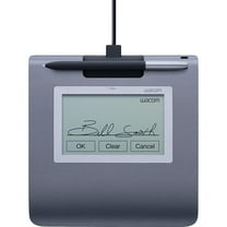 Wacom STU-430 45" Monochrome Signature Pad Graphics Tablet, Gray