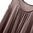 thumbnail image 4 of HADST Women's Summer Crew Neck Tank Tops Sleeveless Solid Color Casual Shirts Lightweight Camisole for Everyday Wear, 4 of 5