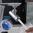 thumbnail image 5 of (Silver) Faucet Water Filter, Kitchen Faucet Nozzle with Filter, Swivel Faucet Aerator, Faucet Aerator Extension, Kitchen Faucet Spray, 5 of 5