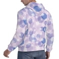 thumbnail image 6 of Picia Winter With Snowflakes Pattern Casual Men's Hoodie - Lightweight Hooded Sweatshirt with Kangaroo Pocket, Comfortable Pullover for Everyday, Travel-Small, 6 of 7