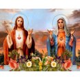 thumbnail image 1 of Bordado completo impreso 3 hilos 11CT flores Saint Kit estampado DIY punto de cruz Tmvgtek Arte deco, 1 of 9