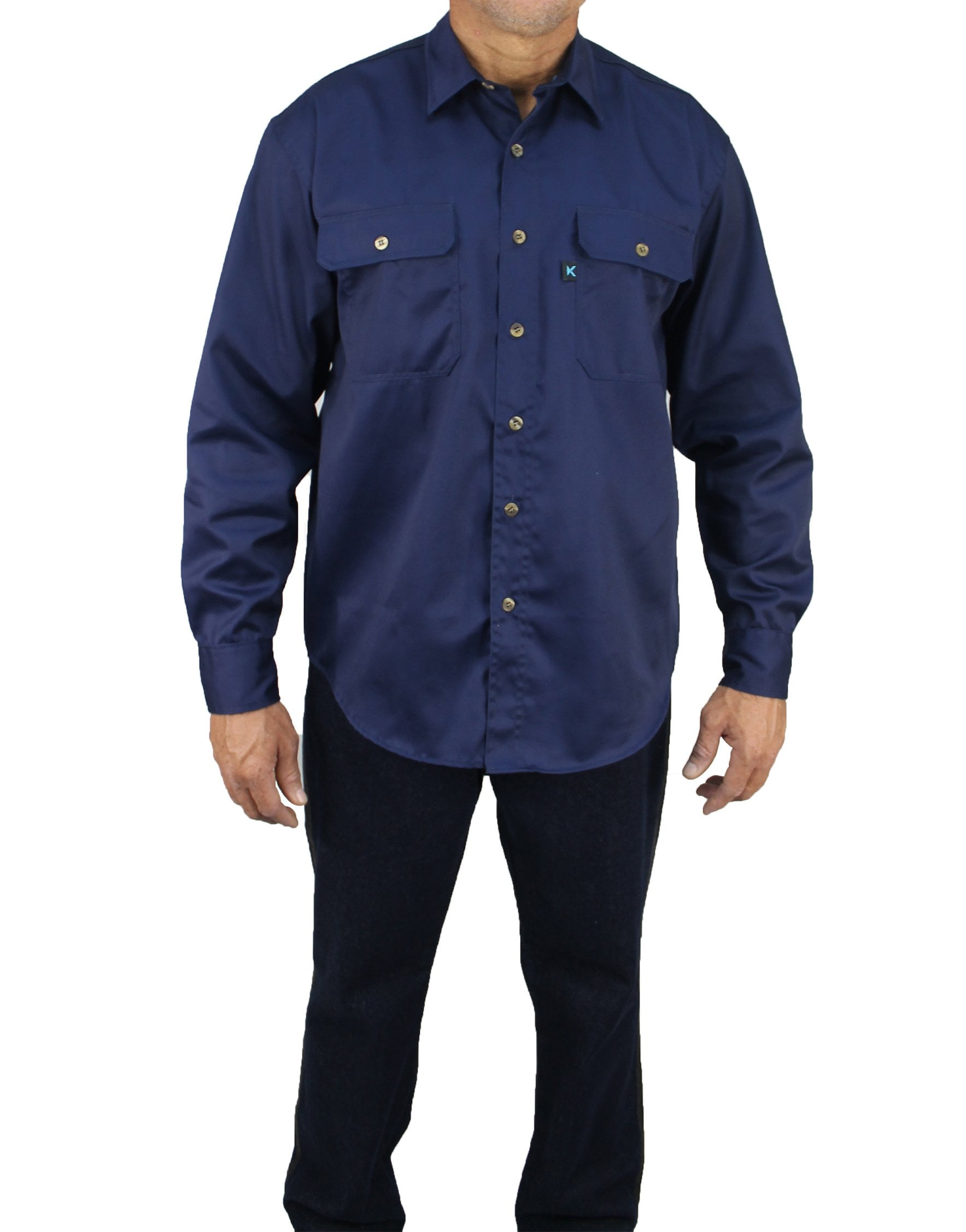 Kolossus Workwear Kolossus Men's Lightweight Cotton Blend Long Sleeve