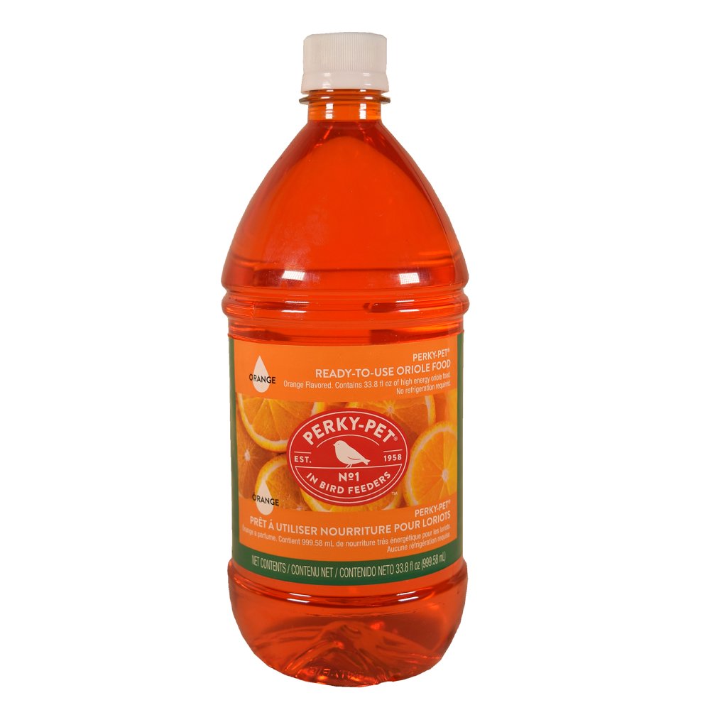 PerkyPet ReadytoUse Orange Liquid Oriole Nectar 33.8 oz Walmart