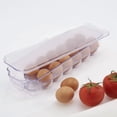 thumbnail image 6 of ZYLER- New Clear Plastic Egg Holder W/ Lid Holds 14 Eggs Easy Carry Design Refrigerator, 6 of 6