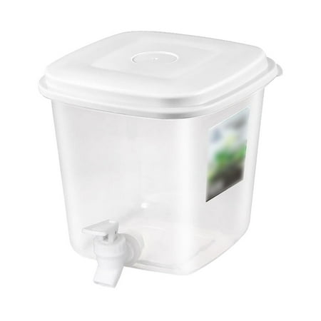 

GZQJFMY Clearance! Storage Containers 3.5L Drink Dispenser for Fridge Beverage Liquid Drink Container for Party Cold Water Pitcher Lemonade Stand Juice Jug with Spigot