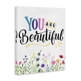 thumbnail image 2 of Stupell Industries Eclectic You Are Beautiful Encouragement Canvas Art, 16 x 20, by Kim Allen, 2 of 7