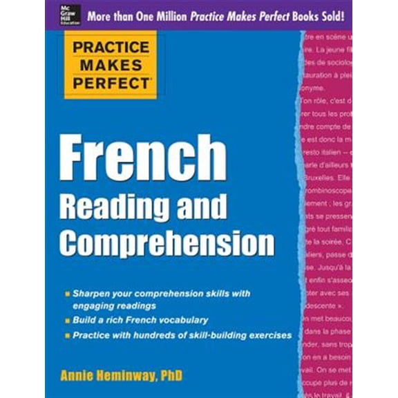 Pre-Owned Practice Makes Perfect French Reading and Comprehension (Practice Makes Perfect Series) Paperback