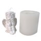 thumbnail image 1 of Molde de silicona para hacer velas aromáticas DIY, molde de jabón hecho a mano para decoración de chocolate Feliz Sencillez, 1 of 5