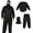 Classic Black Ninja, variant on Men's Halloween Caveman Costume, Stone Age Tunic, Adult XL, Fits Up to 48 Inch Chest