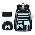 thumbnail image 6 of jiaxiM School Backpacks for Ages 5th 6th 8th 10th - Casual 3 In 1 Daypack Set With Lunch Tote School Bag for Primary School, Middle Elementary, High School, Park, Travel, Outdoor Recreation, 6 of 6