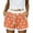 Orange, variant on ZQUUVOU Womens Crop Shorts Trendy Summer Style Drawstring Pocket Home Shorts(Olive Green,L)