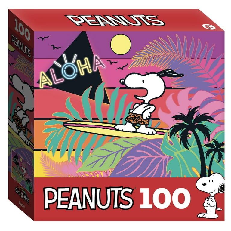 Cra-Z-Art Peanuts 100-Piece Aloha Jigsaw Puzzle - Walmart.com