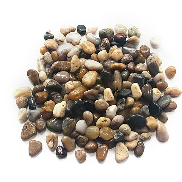 Coofit Fish Tank Stone Natural Multipurpose Pebble Stone Small Pebble Tank Decor Stone