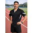 thumbnail image 4 of Expert Brand Men's DriMax™ Athletic Golf Dry Fit Polo, Black, 2XL, 4 of 7