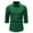 Green, variant on Fznquz Long Sleeve Mens Big and Tall Button Up Shirt Green Dress Shirt Button Up Slim Fit Casual Mens Clothes
