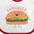 thumbnail image 4 of Inktastic Cute Kawaii Hamburger Boys or Girls Baby Bib, 4 of 4