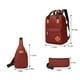 thumbnail image 3 of pstuiky Mochila de viaje para portátil mochila grande para hombre y mujer mochila de negocios con bandolera y monedero mochila universitaria de tres piezas., 3 of 6