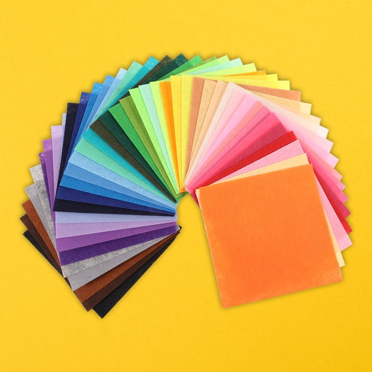 Apehuyuan Colored Felt Fabric Sheets, 40 Colors photo 8