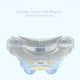 thumbnail image 4 of Bearachild Cepillo de Manual de silicona en forma de U para niños, boca entera, bebé de doble cara con boca dental, cabezal de cepillo Suministros de limpieza para el hogar azul S Bearachild HA009121-03, 4 of 6