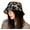 Beige, variant on Vintage Floral Lace Bucket Hat for Women Autumn Winter Elegant Warm Fisherman Cap Work Dating Vacation Casual Sun Hat