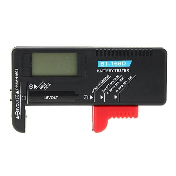 Digital Battery Tester Battery Checker C .5V 9V Battery
