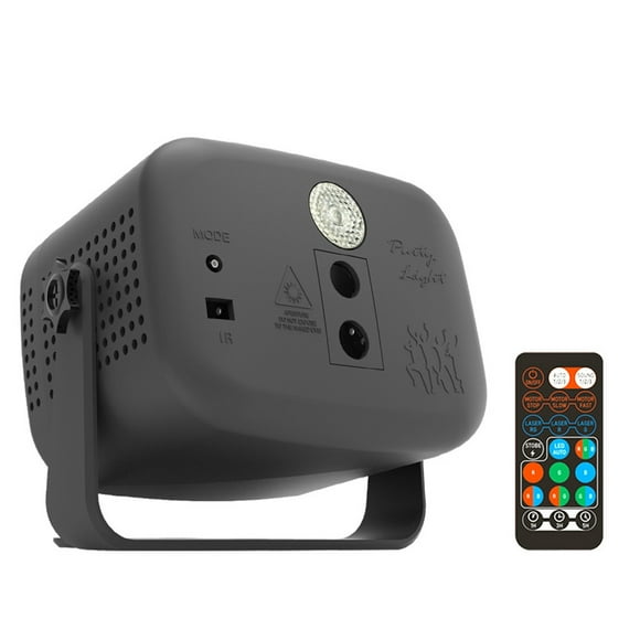 Disco Light Mini Disco Strobe Lights with Remote Control RGB Strobe for Rave Club Dance Bar Gig DJ Lighting