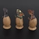 thumbnail image 1 of Juguete de huevo de dinosaurio 3 unidades/juego figura de huevos Animal medio eclosionado ANGGREK Otros, 1 of 8