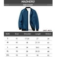 thumbnail image 7 of Men's Lightweight Bomber Jacket Causal Fashion Flight Windbreaker Jacket Dark Blue Size XL, 7 of 7