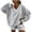 Beige, variant on Bovxnpu Summer Casual Outfits For Women, Oversized Lounge Sets 2 Piece Outfits Sweatsuit, Casual Striped Suit Long-sleeved V-neck Loose Top Sports Shorts Suit S