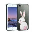 thumbnail image 1 of Compatible with iPhone 7 Phone Case, Cute-Rabbit Case Men Women, Flexible Silicone Shockproof Case for iPhone 7, 1 of 1