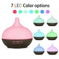 thumbnail image 4 of Humidifier Diffuser 400ml Essential Oil Diffuser LED Crack Design, 4 Timer Remote Control Ultrasonic Aromatherapy Diffusers for Essential Oils with Warm LED Color Lights, 4 of 5