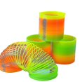 thumbnail image 1 of Evago 3pcs Giant Classic Novelty Plasticrainbow Coil Spring Slinky Toy, 1 of 3