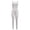 White, variant on Formal Jumpsuits for Women, Women's One Piece Bodycon Jumpsuit Tank Romper Spandex Bodysuit Ribbed Catsuit for Workout, Sleeveless Shapewear