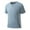 Light Blue T-Shirt, variant on Qgtaibl Quick Dry Athletic T-Shirt for Men Lightweight Short Sleeve Sport Tee Moisture Wicking Workout Fitness Gym Shirt Summer Wear Black,L