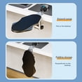 thumbnail image 4 of Computer Desk Arm Rest Pad Foldable Ergonomic Wrist Rest Support for Keyboard Armrest Extender Mouse Pad Holder Rack B, 4 of 8