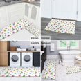 thumbnail image 5 of Pioneer Flower Floral Print Pattern Kitchen Rugs Sets Of 2, Anti Fatigue Non Slip Washable Floor Mats for Kitchen Sink Laundry, 17X30 Inch + 17X47 Inch, 5 of 6