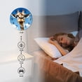 thumbnail image 4 of Non-Ticking Silent Clock Battery Operated Analog Clcok Round Wall Clocks Decorative for Living Room-Cute Giraffe Blue Sky Drawing(10inch), 4 of 4