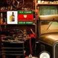 thumbnail image 4 of Chapa Metal Vintage Hertog Jan Barra Pintura Hierro Rectangular 30x15cm, 4 of 8